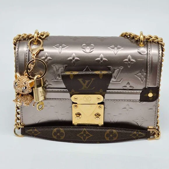 Authentic Louis Vuitton Lock & Key with unbranded Bagcharm, Keycharm, Keychain - Picture 4 of 7